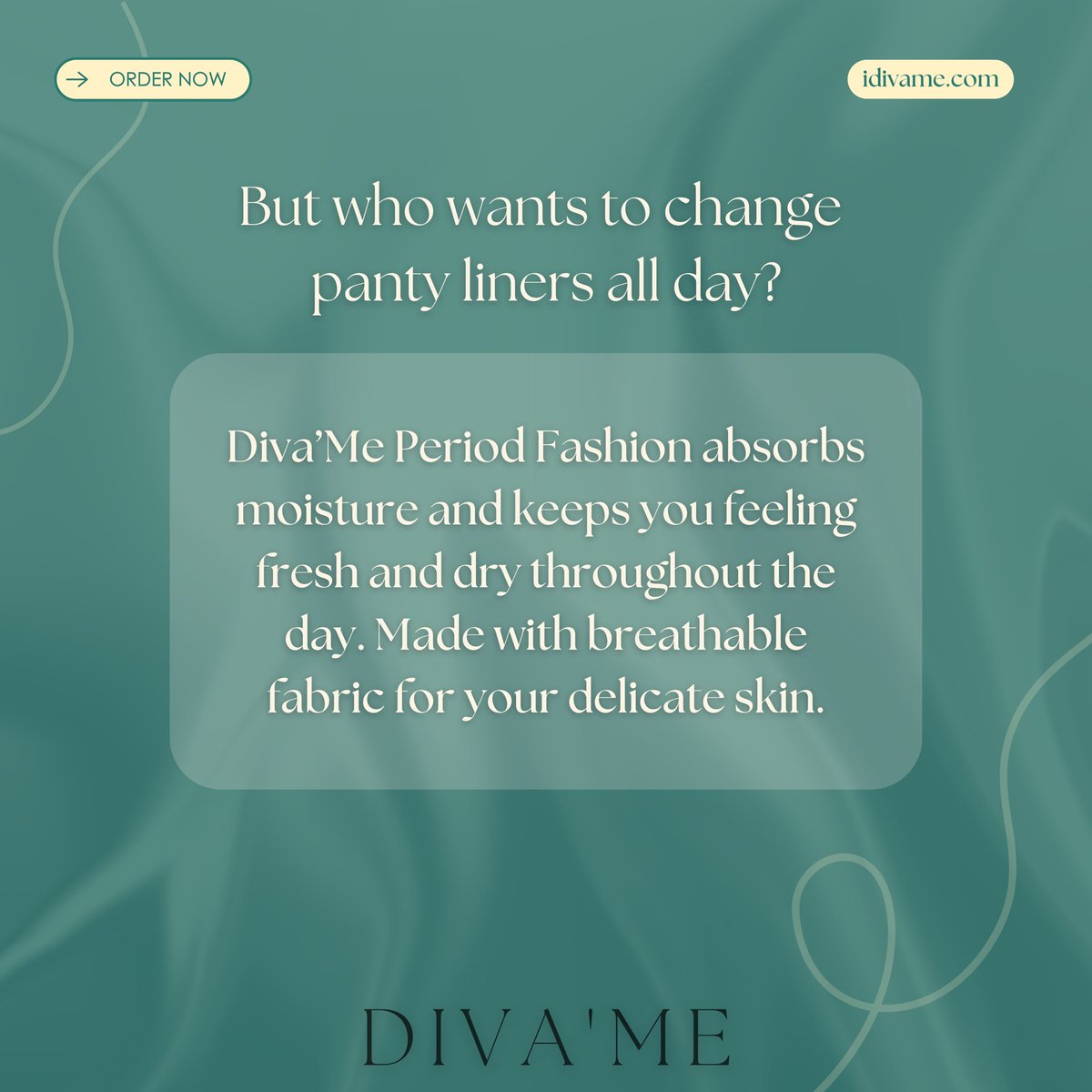 Diva'Me | Period Fashion tweet media