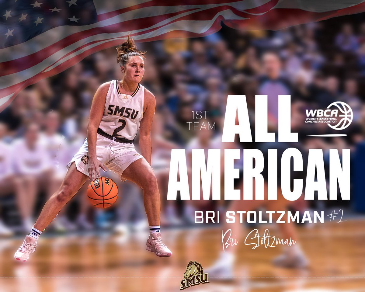 Bri Stoltzman has been named a First Team ALL AMERICAN by the WBCA! Congratulations Bri!🏀