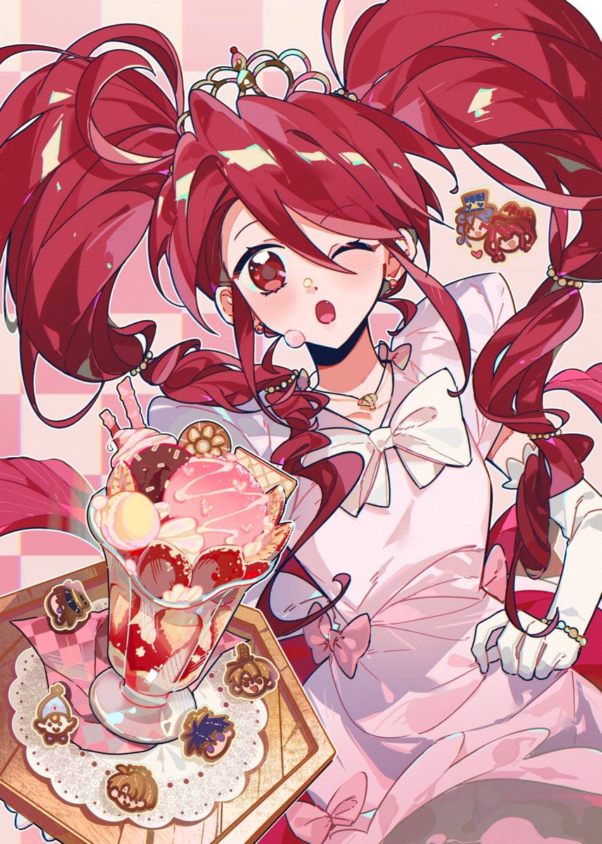 #ふたご姫
#ふしぎ星のふたご姫
#ファイン
🌸⑧
♬Happy birthday，Princess Fine♬
——