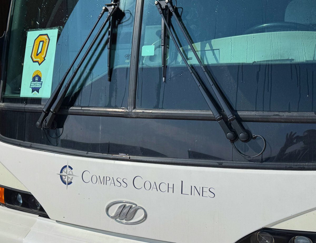 CompassCoachLtd's tweet image. We have arrivals! We picked up the men’s volleyball teams from @queensu, @UWindsor, @UAlberta, @USherbrooke &amp;amp; @WesternU as they begin their quest for the @USPORTSca National Championship!

@BUBobcats 

#Nationals | #TravelByBus | #bdnmb