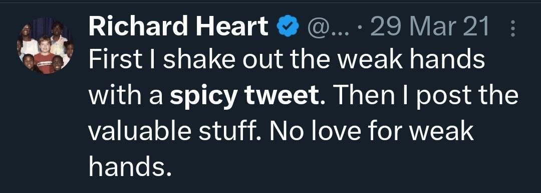❤️💛💚💙

This is a cool tweet by Richard Heart