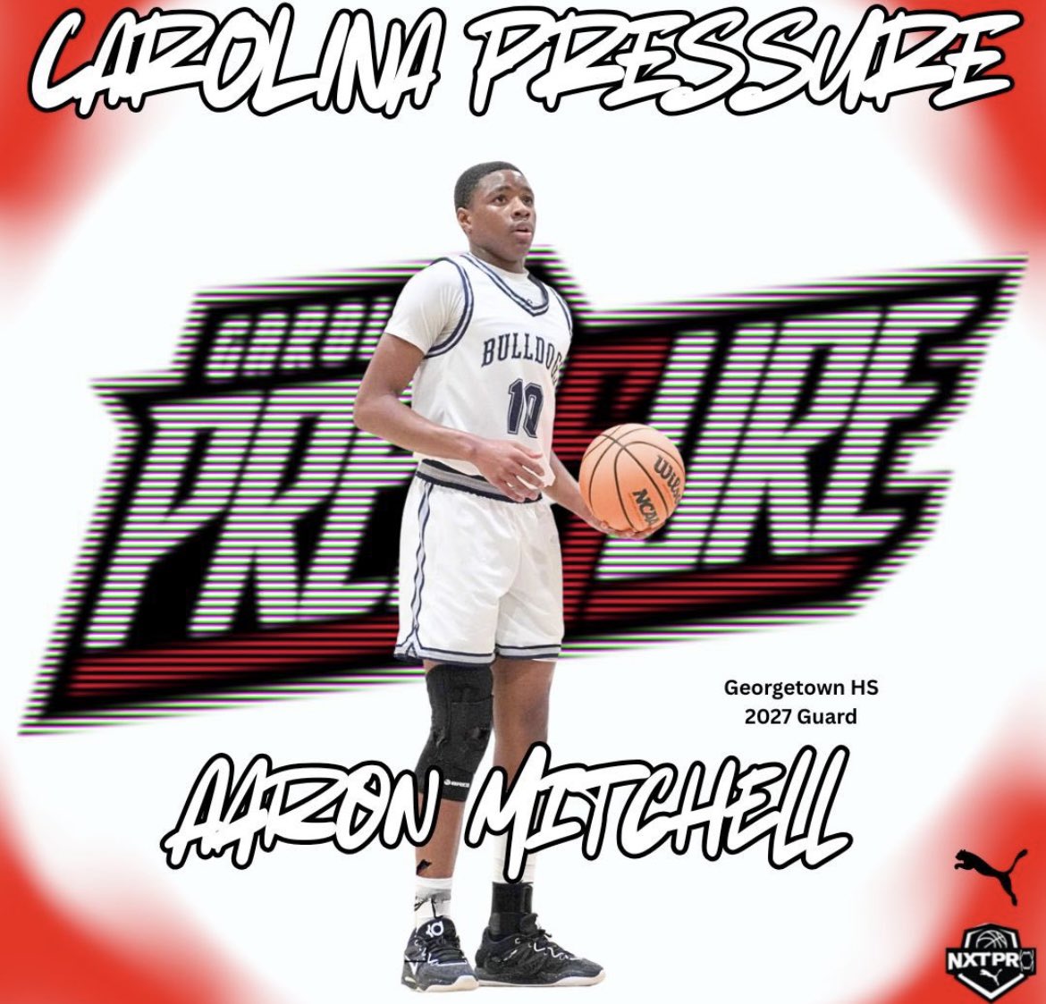 Georgetown High Hoops SC (@bulldogsbb843) on Twitter photo Class of 27 Guard Aaron Mitchell <a href="/Awop150223/">Aaron Mitchell</a> will be on the circuit with <a href="/CPBFamily/">Carolina Pressure Basketball</a> Class of 27 Guard Aaron Mitchell <a href="/Awop150223/">Aaron Mitchell</a> will be on the circuit with <a href="/CPBFamily/">Carolina Pressure Basketball</a>