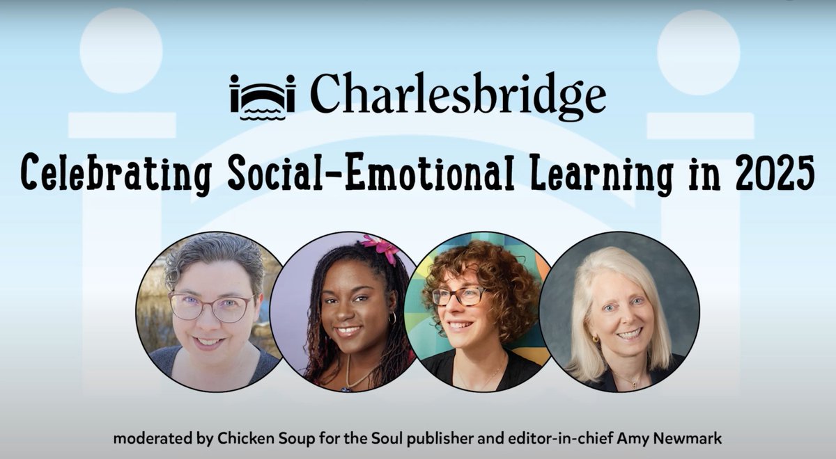 Amy Newmark (@amynewmark) on Twitter photo Let's talk about the benefits of Social-Emotional Learning! Watch as I moderate a panel with authors Molly Beth Griffin, Andrea J. Loney, and Sarah Lynne Reul, discussing SEL themes in books. <a href="/charlesbridge/">Charlesbridge</a> youtube.com/watch?v=G6U9Jc… Let's talk about the benefits of Social-Emotional Learning! Watch as I moderate a panel with authors Molly Beth Griffin, Andrea J. Loney, and Sarah Lynne Reul, discussing SEL themes in books. <a href="/charlesbridge/">Charlesbridge</a> youtube.com/watch?v=G6U9Jc…