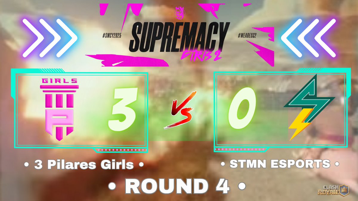 3 Pilares Gaming (@pilaresgaming) on Twitter photo 🏛 RESULTS 🏛
another difficult game where our team had to give our best to achieve victory
🏆 <a href="/CR_Supremacy/">Supremacy League</a>
🆚️ <a href="/STMNesports/">STMN Esports</a>
✅️ 3-0 🏛 RESULTS 🏛
another difficult game where our team had to give our best to achieve victory
🏆 <a href="/CR_Supremacy/">Supremacy League</a>
🆚️ <a href="/STMNesports/">STMN Esports</a>
✅️ 3-0