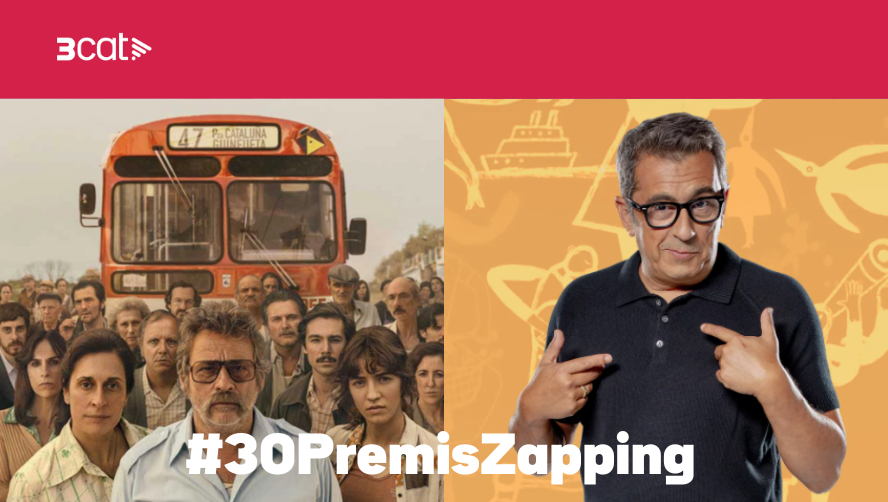 3CatCorporatiu's tweet photo. 🏆 3Cat guanya dos #30PremisZapping i s’emporta un guardó especial pels 40 anys de trajectòria de TV3

✅  “El 47” premiada en la categoria de pel·lícula de producció pròpia
✅  Andreu Buenafuente premiat en la categoria de presentadors per “Vosaltres mateixos”
➕  Premi especial a la trajectòria de Televisió de Catalunya, que celebra 40 anys d’emissions regulars

💯 Els guardons rebuts reafirmen el propòsit de 3Cat com a factoria de continguts i com a motor del sector audiovisual en català!