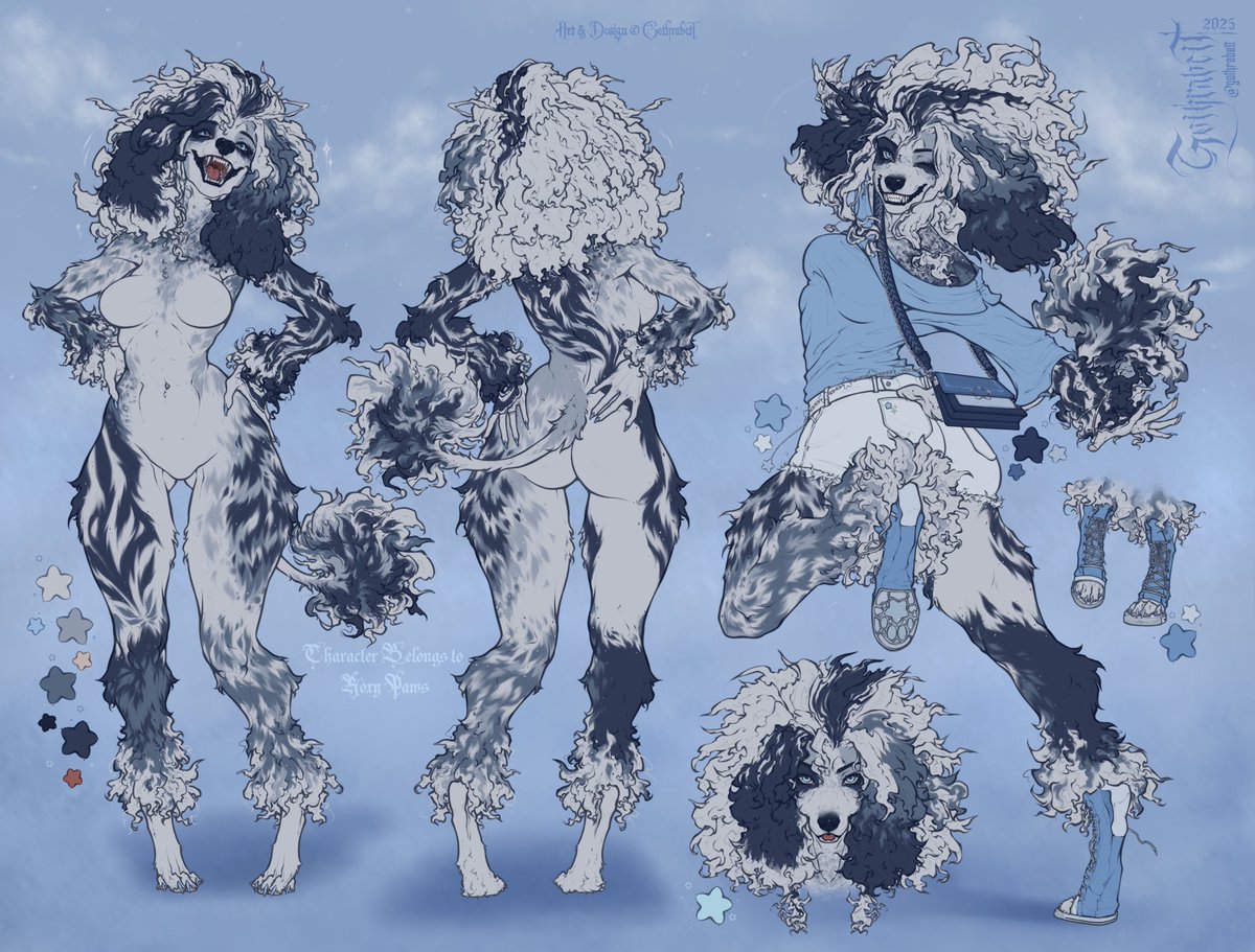 ⊹₊˖Custom Design + Reference sheet for roxypaws88 on Ig˖₊⊹

Thank you so so much for allow me design this pretty lady for you!

#oc #furryfandom #furryart #anthro