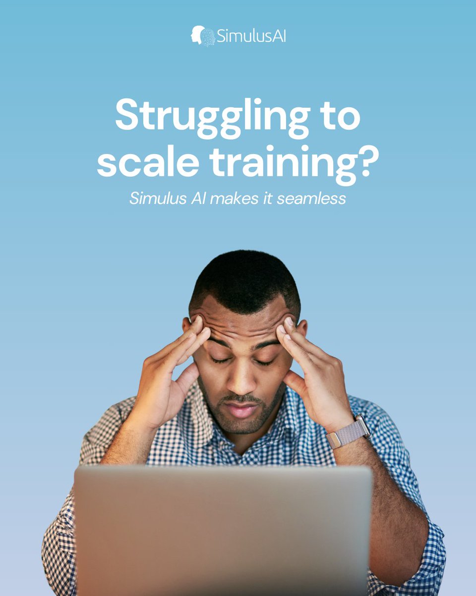 Unlock scalable training with innovative, engaging solutions. Let Simulus AI elevate your content—reach out to get started!

#BringingHumanitytoAI #HumanDigitalTwin #HDT #ContentCreation #AI #Enterprise #SimulusAI #Technology #Innovation