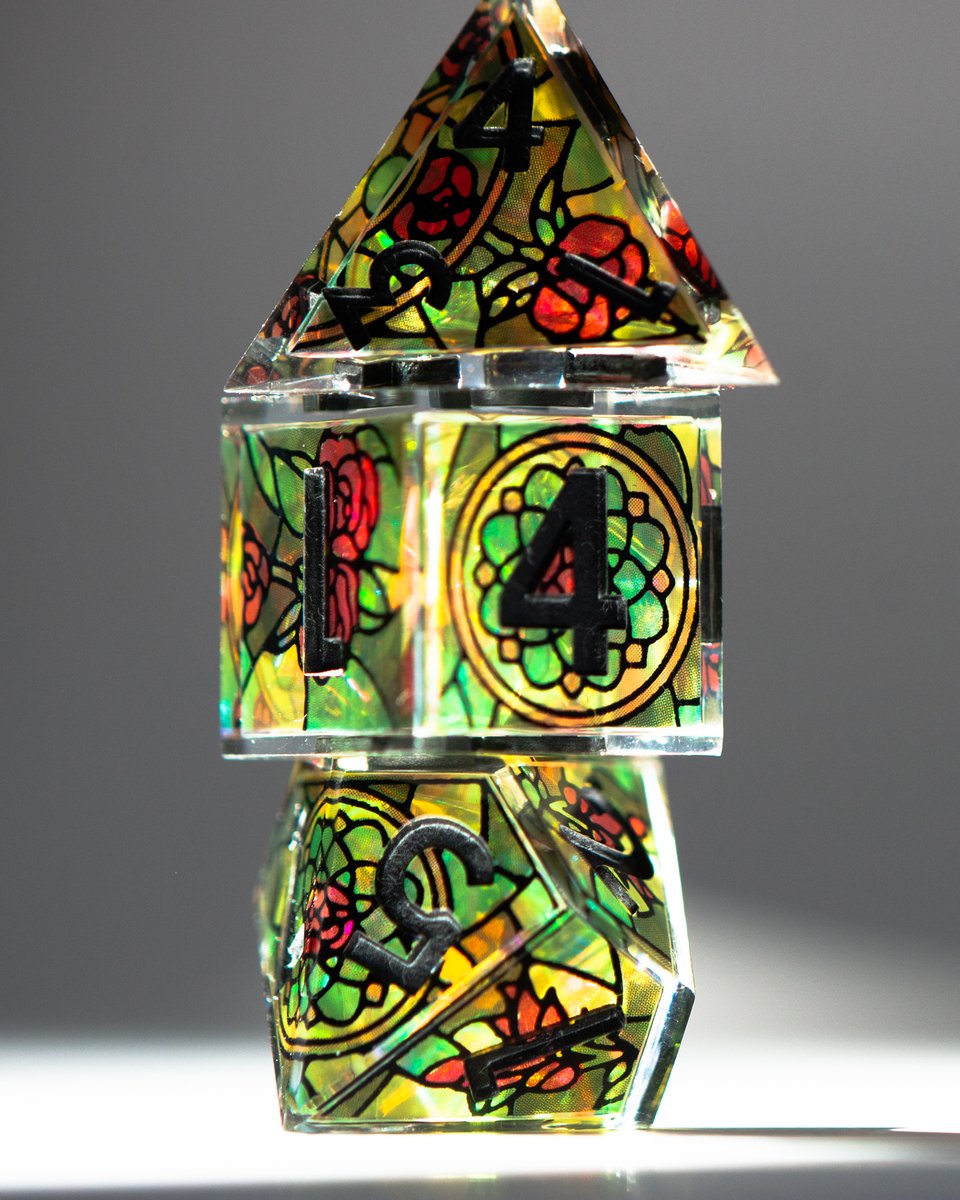 🌹 Rosewindow 🌹

Coming soon. Sign up for email updates at dispeldice.com/signup for when it drops!

How do you feel about the gunmetal ink?

#dice #dnd #ttrpg