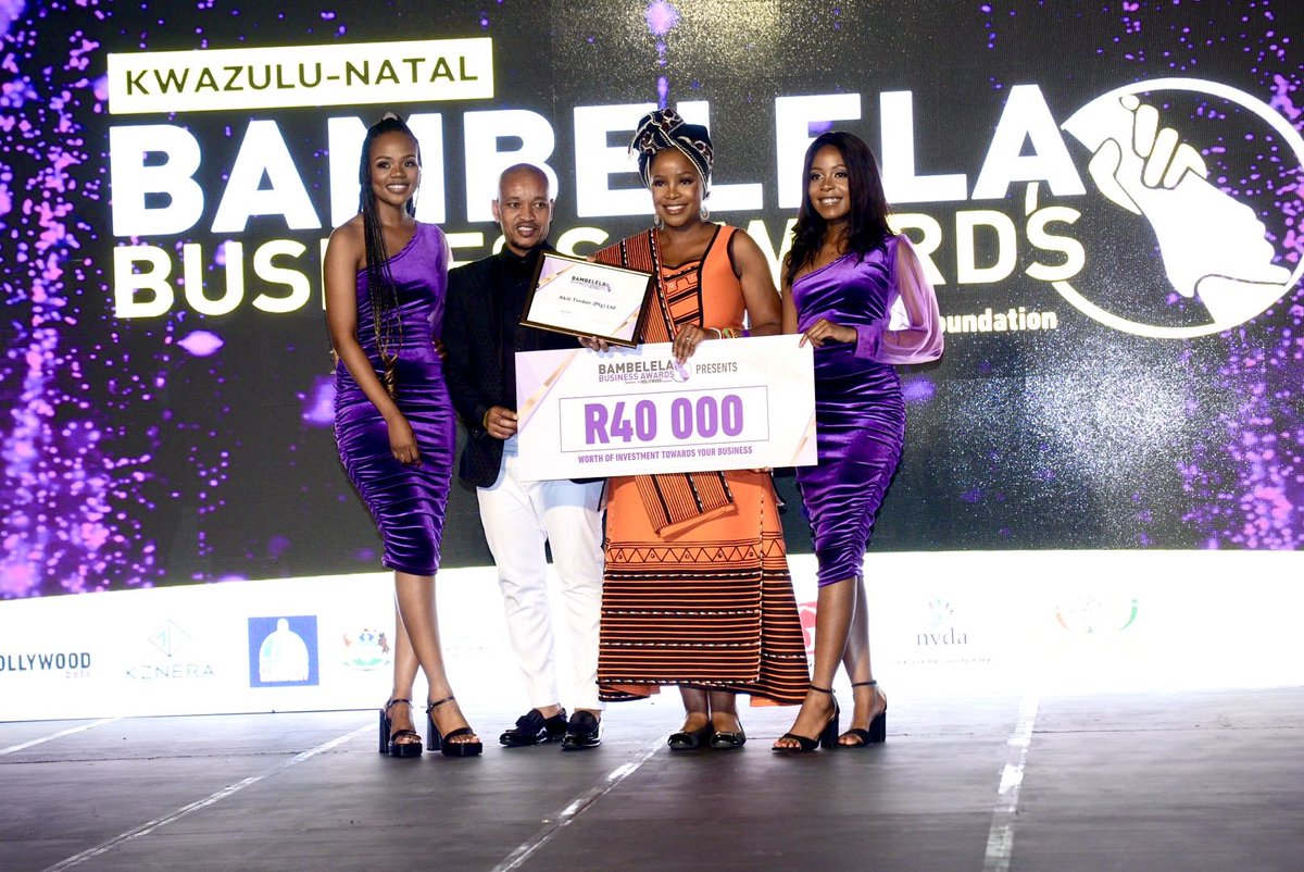gagasifm's tweet photo. There you have it. 
All 20 winners of the night including the top 3 overall winners of the Bambelela Business Awards 💜  🏆💜🤍❤️

#GagasiFM #HWF #KZNBambelelaBusinessAwards #RegistrationStarted #GuestsArriving #GalaDinner #BusinessExcellence #HollywoodbetsGreyville https://t.co/Jqg80SLB6O