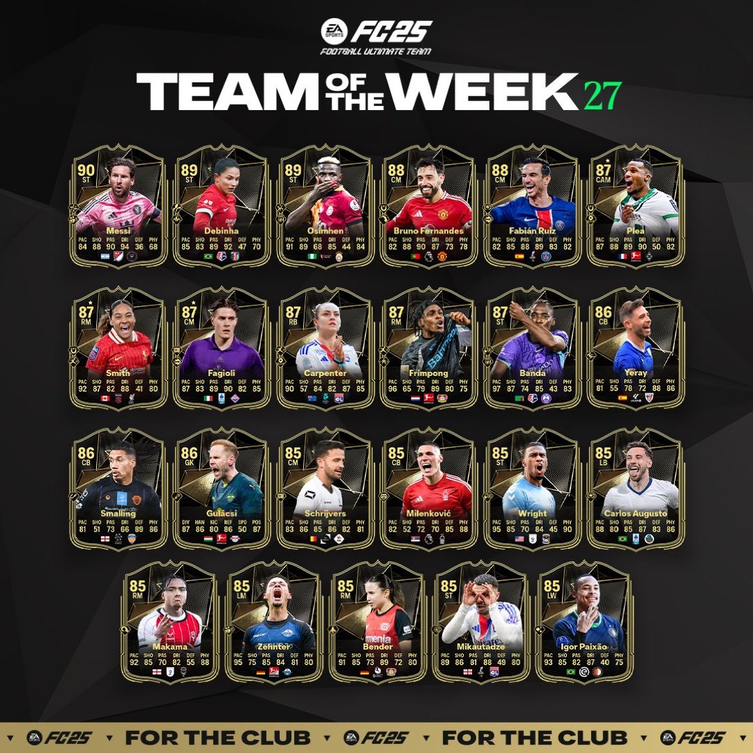 TOTW
#FC25 #fut