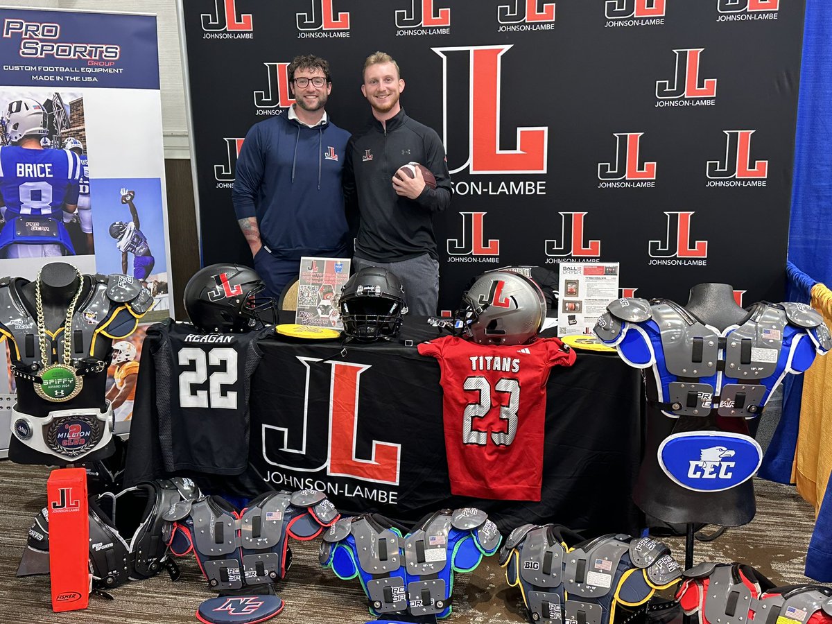 Colin (@colinkennedy08) on Twitter photo If you’re at the <a href="/PAStateADs/">PSADA</a> clinic come by the <a href="/JohnsonLambe/">Johnson Lambe Sporting Goods</a> booth and say hi to myself and our newest member of JL PA <a href="/_beidy/">beidy, M.S.</a> and see how we can help you out ‼️‼️ <a href="/ProSports_Pads/">ProSportsPads</a> <a href="/allisportsgroup/">Alli Sports</a> If you’re at the <a href="/PAStateADs/">PSADA</a> clinic come by the <a href="/JohnsonLambe/">Johnson Lambe Sporting Goods</a> booth and say hi to myself and our newest member of JL PA <a href="/_beidy/">beidy, M.S.</a> and see how we can help you out ‼️‼️ <a href="/ProSports_Pads/">ProSportsPads</a> <a href="/allisportsgroup/">Alli Sports</a>