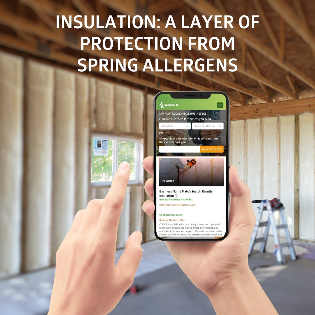GetAssistApp's tweet image. Getting your attic insulated early in Spring will help keep outdoor irritants like #pollen &amp;amp; #dust to a minimum by creating a long-lasting air barrier. MAKE A FREE REQUEST on the GetAssist Business Directory for local #insulationinstallation!
app.getassist.com/v2/business-di…