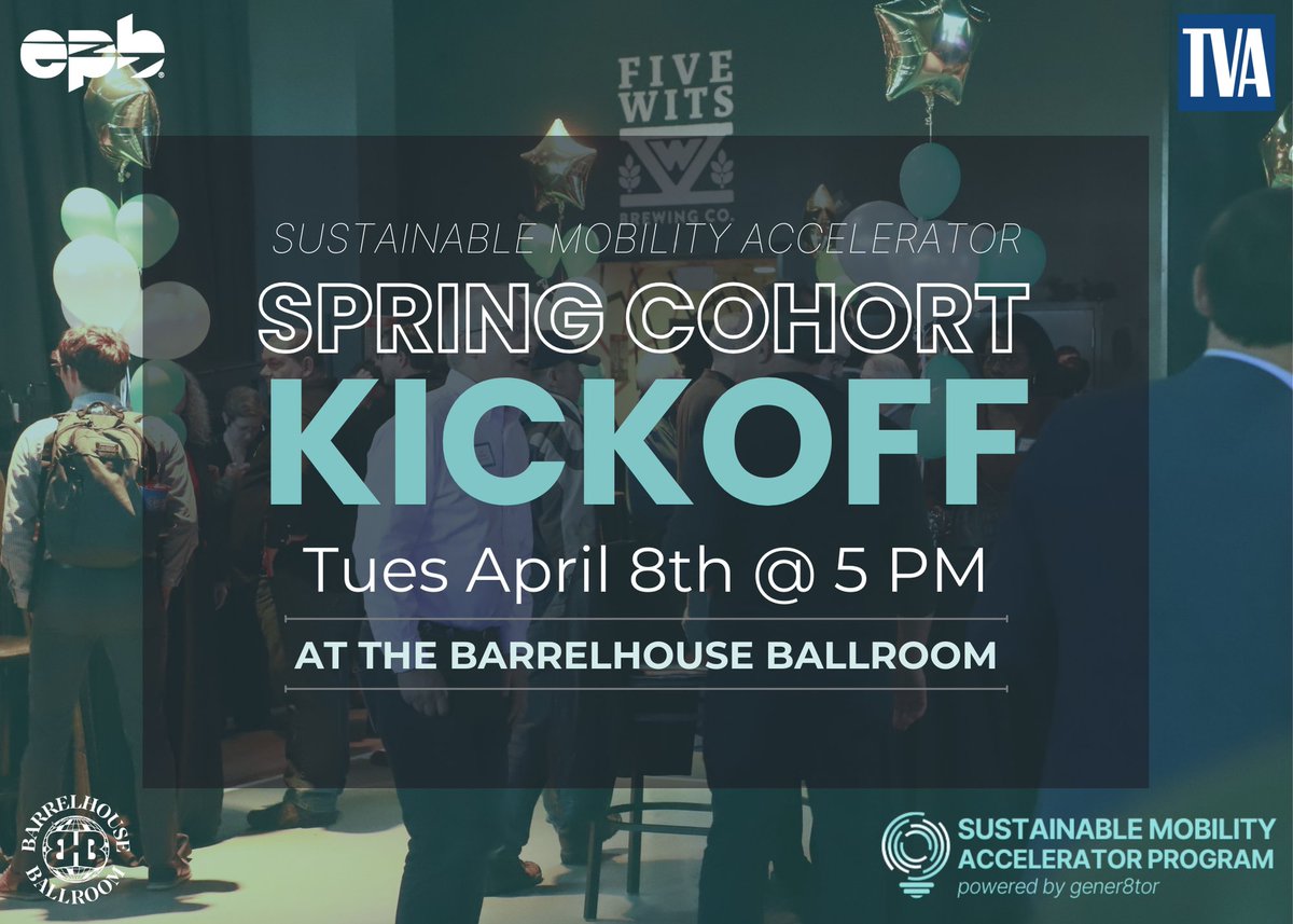 Join @TheCompanyLab &amp; <a href="/gener8tor/">gener8tor</a> as we welcome our new founders in the Spring 2025 Sustainable Mobility Accelerator! 🚀  

📅 April 8, 2025  | 5:00 PM EST | Five Wits Brewing Company  

Come meet the founders &amp; see what they’re building! RSVP: hubs.li/Q03cpNMz0