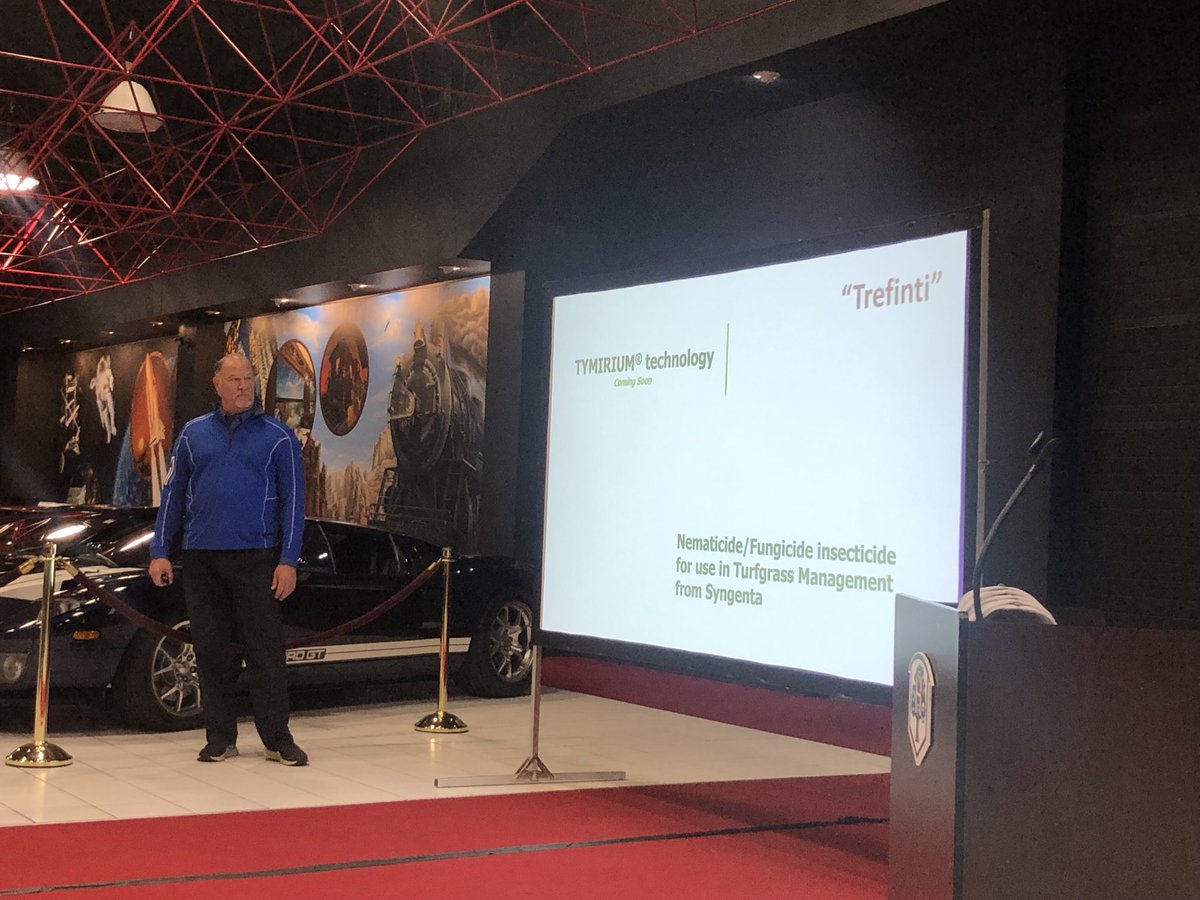 Brian Winkel w Syngenta shares information on 2 new insecticides that will soon be available at Clesen’s spring meeting. ⁦<a href="/clesen_mk/">Matt Kinnard</a>⁩ ⁦<a href="/Clesens_/">Clesens_</a>⁩ ⁦<a href="/Syngenta_Turf/">Syngenta Turf & Landscape</a>⁩