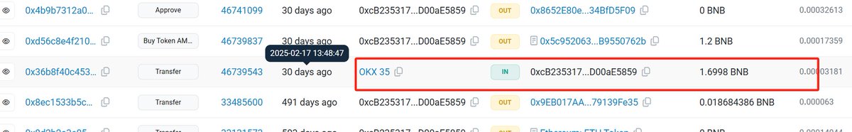 《@Frogothelord FROGO偷走了我们心爱的BNB》
-实战附带过程、地址、okx交易所来款hash

可以帮我们找到凶手吗，为我们讨回公道😭😭
<a href="/heyibinance/">Yi He</a>  <a href="/cz_binance/">CZ 🔶 BNB</a> <a href="/okx/">OKX</a> <a href="/okxchinese/">OKX中文</a> 

它不仅偷了我们的BNB，还在装深情。

起因有朋友跟我说cz 大表哥要建设BSC AI项目，今晚FROGO 号称基于MCP