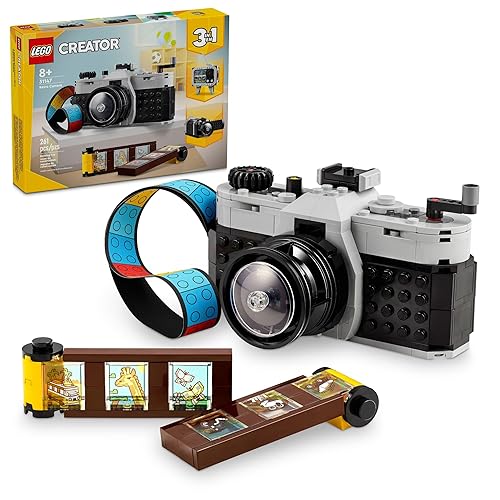 I just received LEGO Creator 3 in 1 Retro Camera Toy, Transforms from Toy Camera to Retro Video Camera to Retro TV Set, Photography Gift for Boys and Girls Ages 8 Years Old and Up Who Enj from Samantha via Throne. Thank you! throne.com/drawcuriosity #Wishlist #Throne