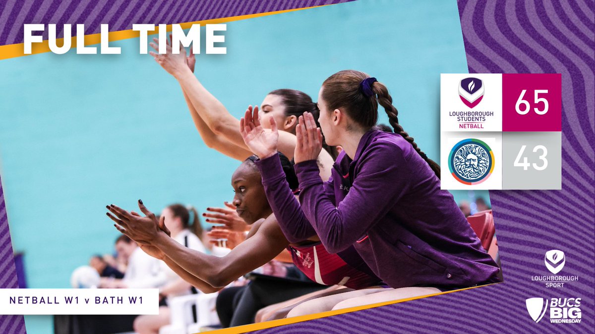 BACK-TO-BACK-TO-BACK 🔥👏

Loughborough Netball W1s with a showcase <a href="/BUCSsport/">BUCS</a> final performance to be proud of! What an achievement 😍

#BUCS #bucsbigwednesday #BBW #wherehistorybegins