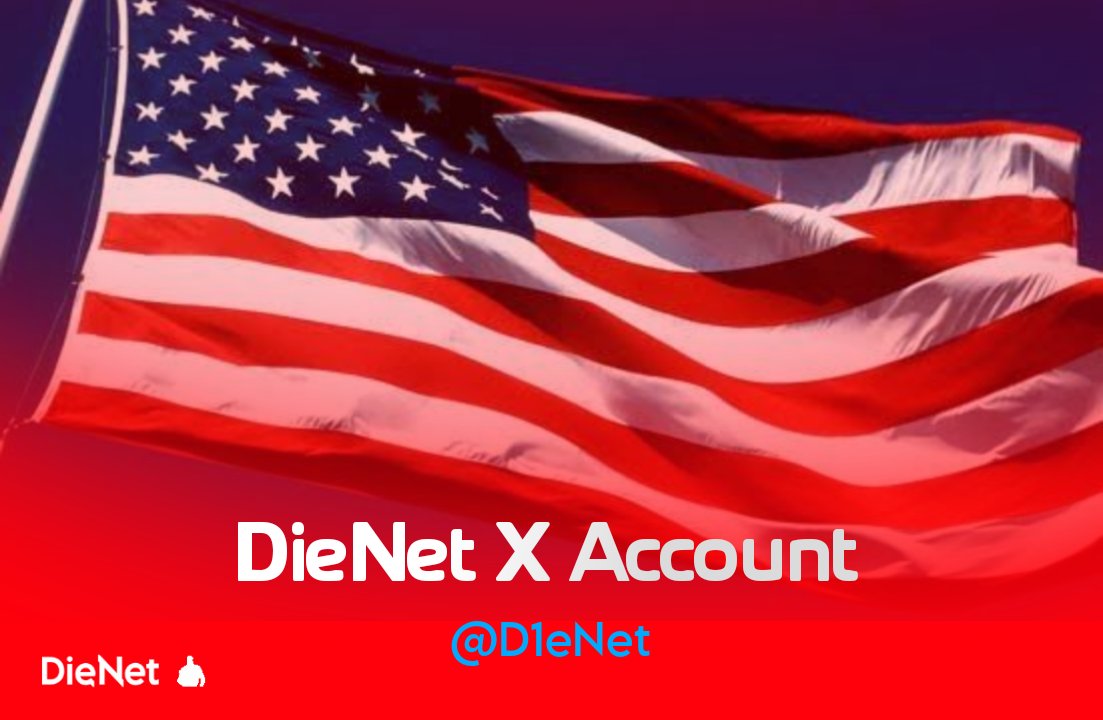 Hello, we have seen that our actions have begun to anger countries and "individuals", and with this it is clear to you that the era of freedom has ended with Trump... Our actions are not political and we are not affiliated with any policy or political entity.

#DieNet