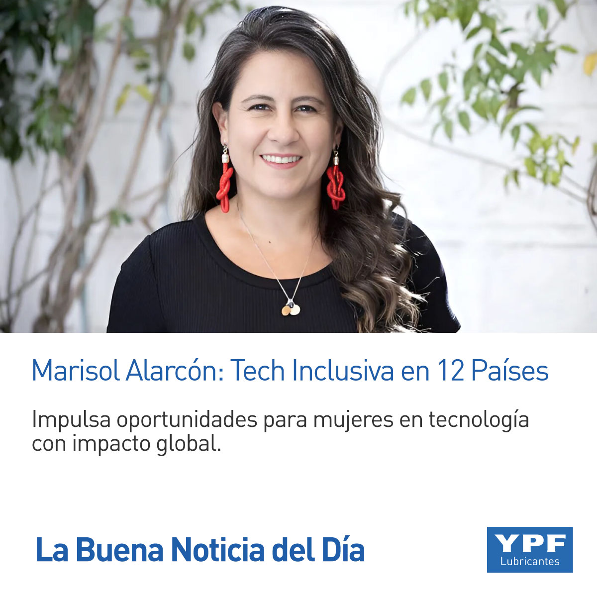 YPFEcuador's tweet image. 🔥🌎 Marisol Alarcón demuestra que la tecnología es  para todas. Con su proyecto, mujeres de 12 países acceden a herramientas  clave para destacar en el sector STEM. 👩💻🚀 #InclusiónTech  #MarisolAlarcón