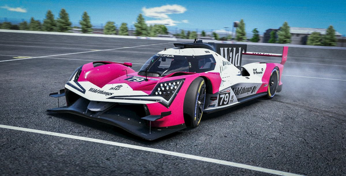 Our Acura ARX-06 GTP all dressed up and ready for Sebring 12hr this weekend 👀