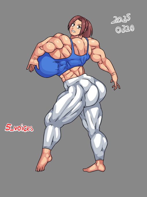 ポートレボディビル模写。 