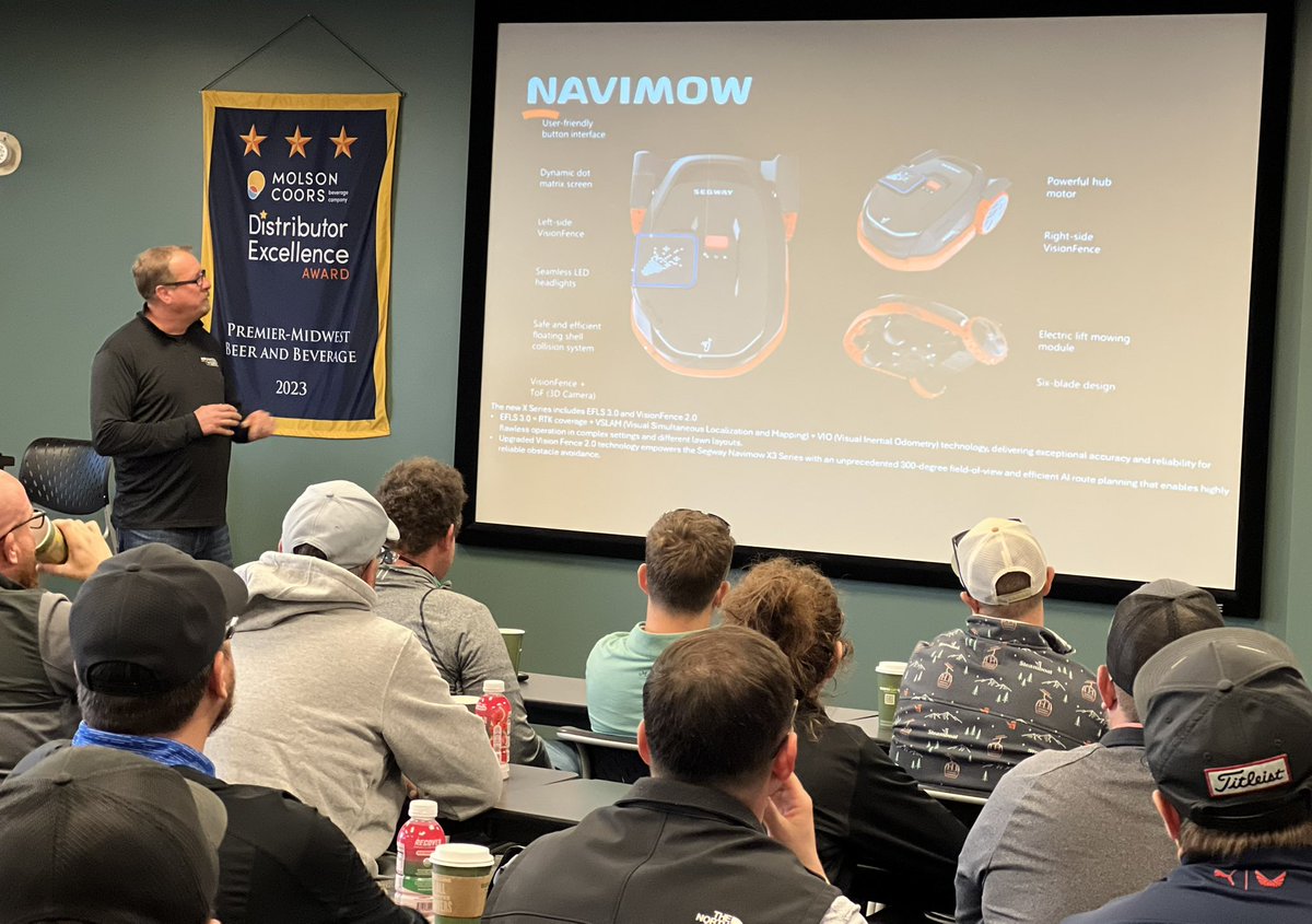 NebraskaGCSA's tweet image. Thinking back to Monday’s warm and ☀️ spring meeting! With over 50+ attendees, we thank our wonderful speaker lineup @Segway Navimow, @kevinsunderman @gcsaa, Juan Lozano and Jacob Meyer with @LandscapesUnLLC!