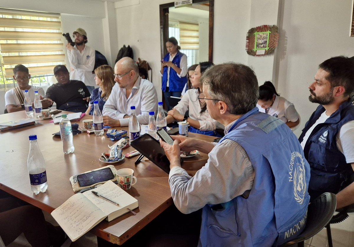 Misión de la ONU en Colombia tweet media