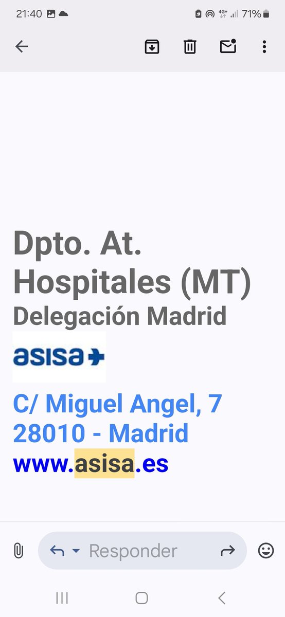 AM (@augur_oscura) on Twitter photo A ver si me explico. Es mi 4 año con metástasis osea x ca. Ma diagnosticada. La supervivencia a lo 5 a, es del 15%. La gammagrafia osea no es clara y me pide el oncólogo un pet tac que <a href="/asisa_hablamos/">Asisa Hablamos</a> deniega. Me dejan x imposible. No merezco la pena. Soy de Muface A ver si me explico. Es mi 4 año con metástasis osea x ca. Ma diagnosticada. La supervivencia a lo 5 a, es del 15%. La gammagrafia osea no es clara y me pide el oncólogo un pet tac que <a href="/asisa_hablamos/">Asisa Hablamos</a> deniega. Me dejan x imposible. No merezco la pena. Soy de Muface
