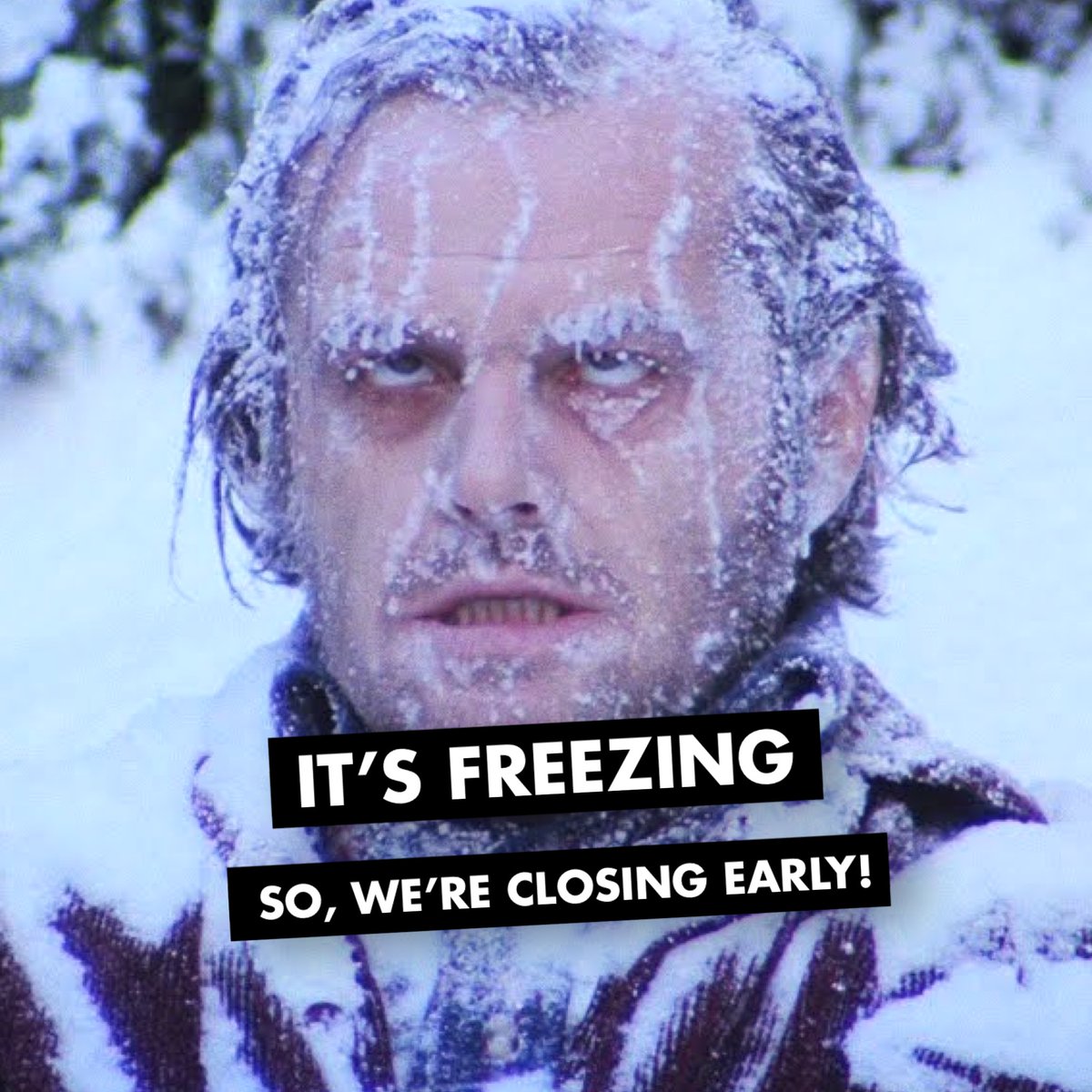 How about that crazy March/winter weather huh? We’re sorry to say but we’ll be shutting down operations for the rest of today on account of the blizzard. 

Affected showtimes will be refunded shortly! Stay warm and stay safe. ☃️ 🌨️