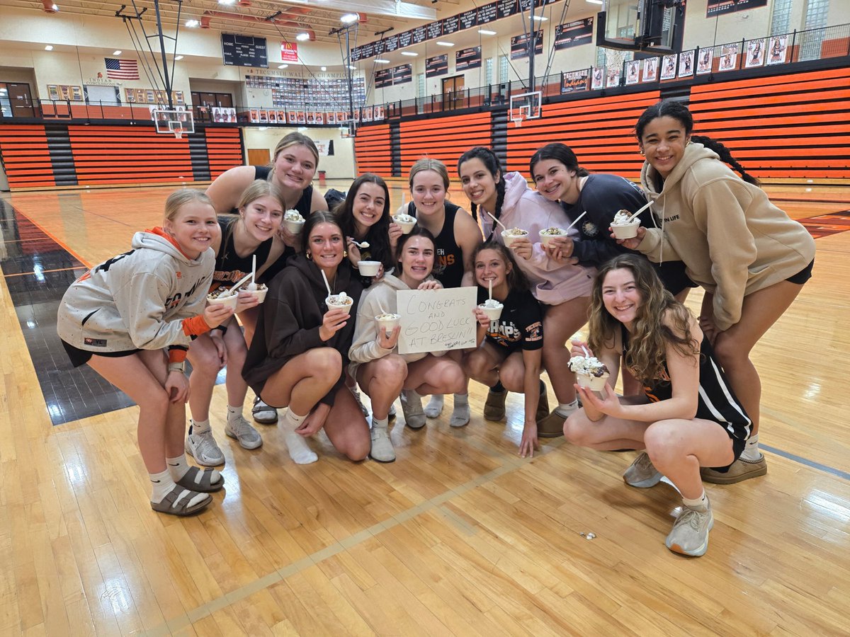 Tecumseh Girls Bball (@tecumsehgbball) on Twitter photo A huge thanks to <a href="/FrostyBoyTec/">Frosty Boy Tecumseh</a> and Mrs Tommelin for the ice cream sundaes after practice today! Great surprise after our big win last night! <a href="/tecumsehschools/">Tecumseh Public Schools</a> <a href="/TecumsehHerald/">Tecumseh Herald</a> <a href="/TecAthletics/">Tecumseh Athletics</a> A huge thanks to <a href="/FrostyBoyTec/">Frosty Boy Tecumseh</a> and Mrs Tommelin for the ice cream sundaes after practice today! Great surprise after our big win last night! <a href="/tecumsehschools/">Tecumseh Public Schools</a> <a href="/TecumsehHerald/">Tecumseh Herald</a> <a href="/TecAthletics/">Tecumseh Athletics</a>