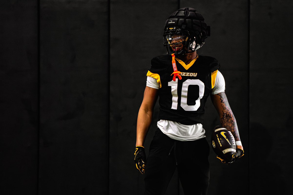 MizzouFootball's tweet image. Something to prove 💯

#MIZ | #STP