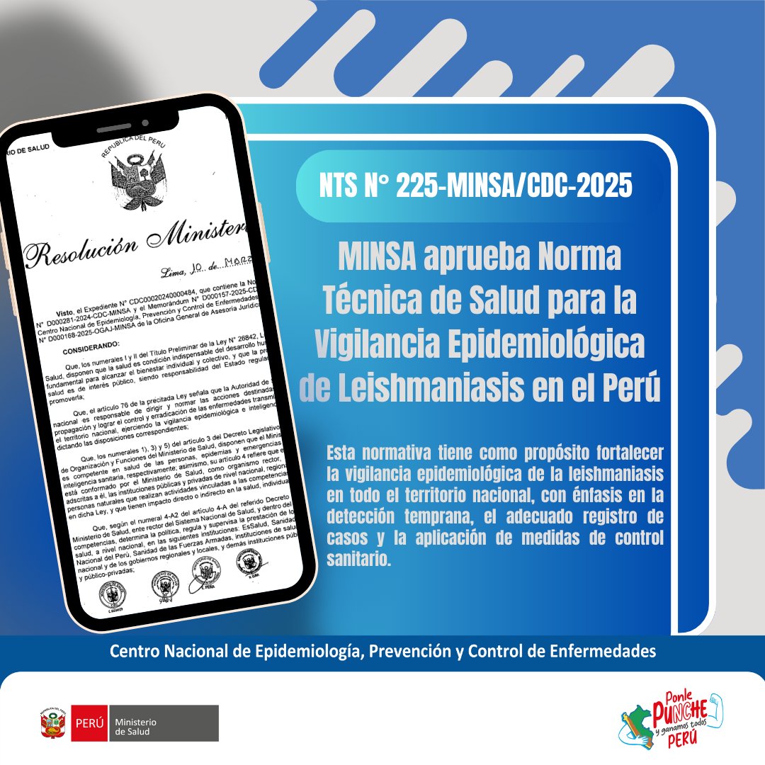 CDC Perú tweet media