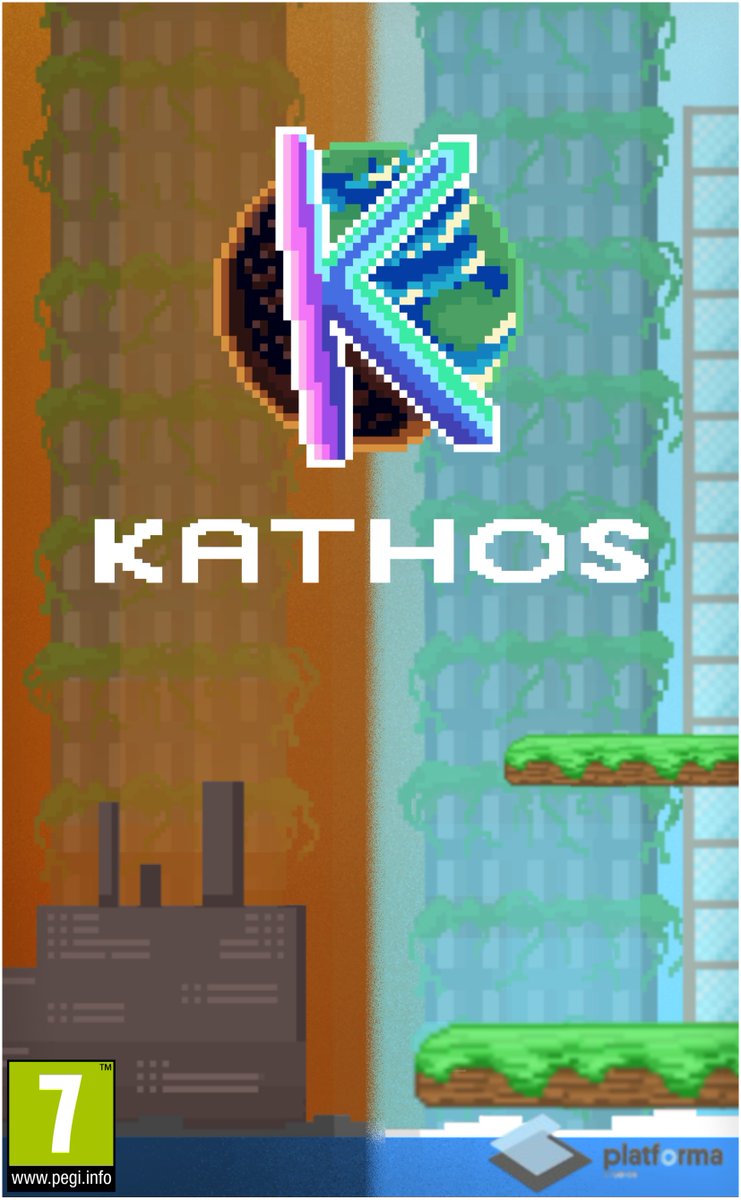 PlatformaStudio's tweet image. Nous voici ! Nous vous présentons notre nouveau projet ! Khatos un plateformer dans l'univers de SolarPunk !