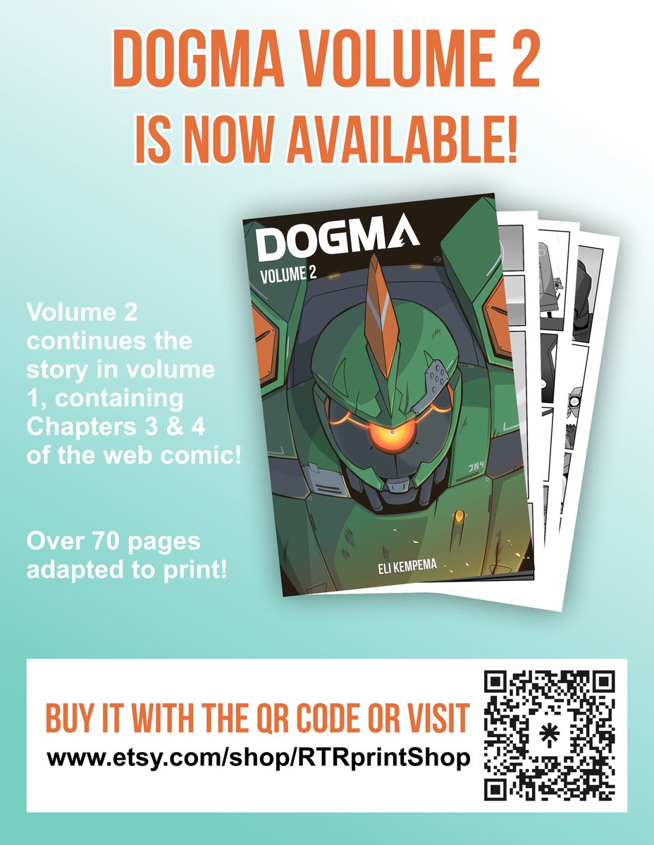 Dogma Volume 2 is in print now for those interested!