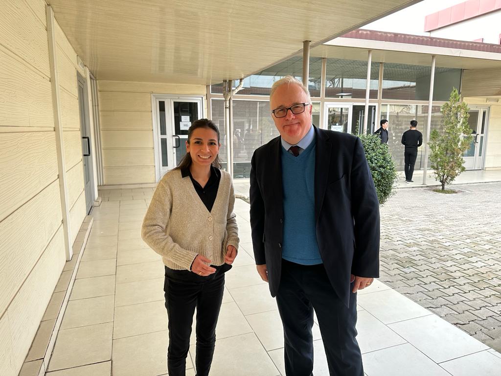 A joy to accept an invitation to join <a href="/CatholicUniErbi/">Catholic University in Erbil - CUE</a> governing body today. Pioneers in co existence and social mobility in Iraq <a href="/acn_uk/">Aid to the Church in Need UK</a> <a href="/DavidAltonHL/">Lord (David) Alton</a> <a href="/StephenSchneck/">Stephen Schneck</a> <a href="/jamie_hawkey/">Jamie Hawkey</a> <a href="/MattPetrusek/">Dr. Matthew R. Petrusek</a>
