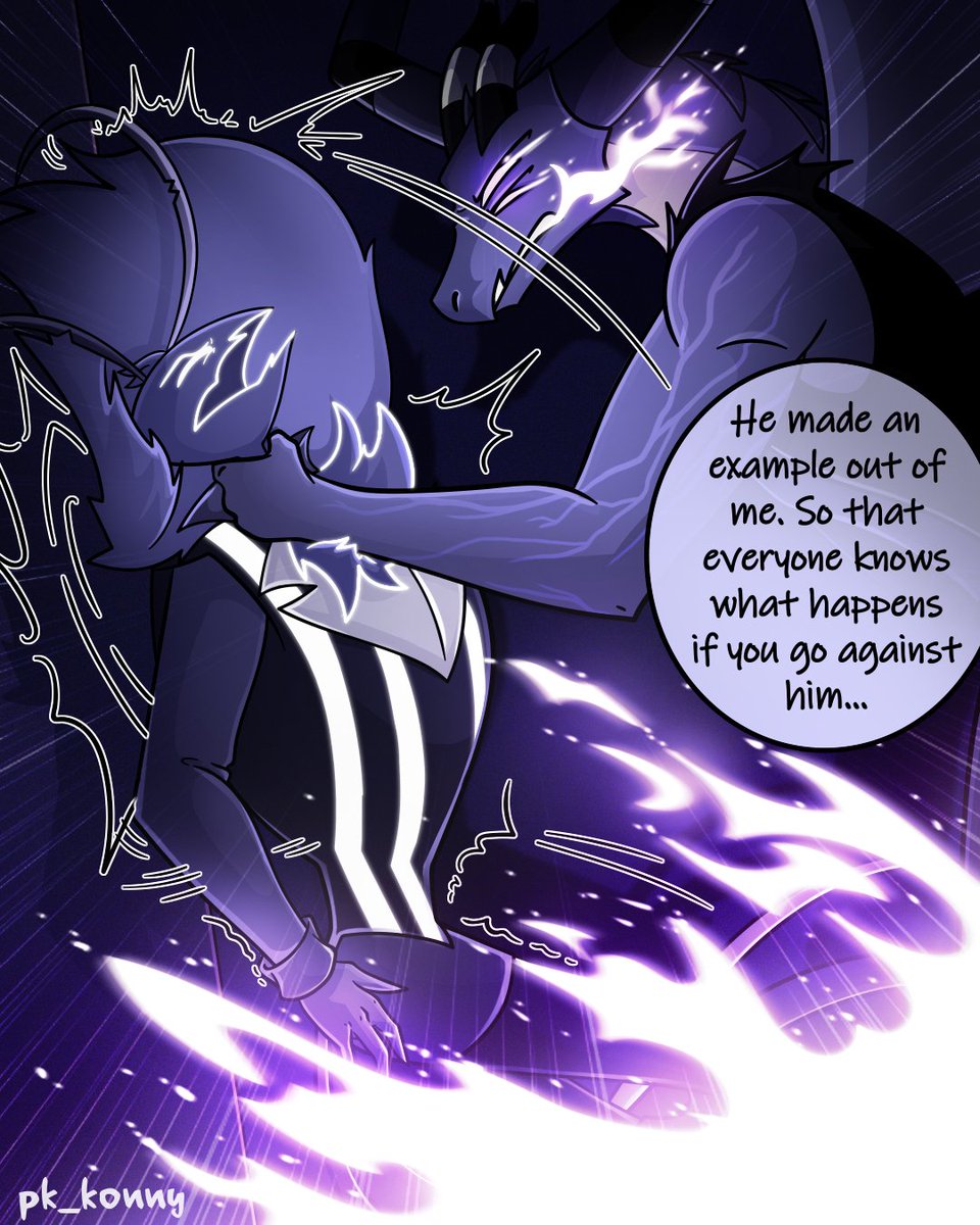 pk_konny's tweet photo. After mastermind [Part 4] 
Time for a flashback~ ❤️‍🩹🥲 
#HelluvaBossFanart #Fizzarozzie #HelluvabossSatan #fizzmodeus https://t.co/F4gYQgX6Wx