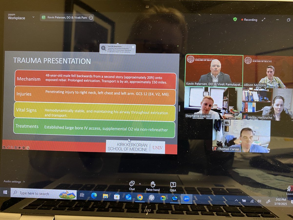 Deborah Kuhls (@dakuhls) on Twitter photo Proud of <a href="/unlvmedicine/">Kirk Kerkorian School of Medicine at UNLV</a> ACS Fellow Dr Kevin Petersen presenting during <a href="/traumadoctors/">AAST</a> Experts on the Hot Seat moderated by <a href="/unlvmedicine/">Kirk Kerkorian School of Medicine at UNLV</a> Dr Allison McNickle Proud of <a href="/unlvmedicine/">Kirk Kerkorian School of Medicine at UNLV</a> ACS Fellow Dr Kevin Petersen presenting during <a href="/traumadoctors/">AAST</a> Experts on the Hot Seat moderated by <a href="/unlvmedicine/">Kirk Kerkorian School of Medicine at UNLV</a> Dr Allison McNickle