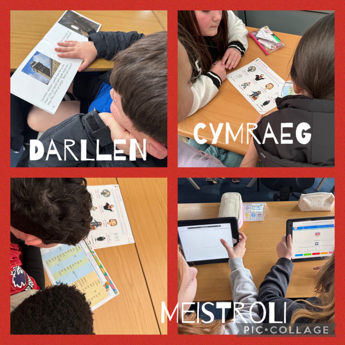 Pembroke Dock Year 5 (@yr5pdcs) on Twitter photo Y5 enjoy their Welsh rotations,reading, developing vocabulary & fun games. They are particularly enjoying this terms topic of customer service & are having fun using the new sentence builders. #Cymraeg #darllen <a href="/PDCSPrimary/">PDCSPrimary</a> Y5 enjoy their Welsh rotations,reading, developing vocabulary & fun games. They are particularly enjoying this terms topic of customer service & are having fun using the new sentence builders. #Cymraeg #darllen <a href="/PDCSPrimary/">PDCSPrimary</a>