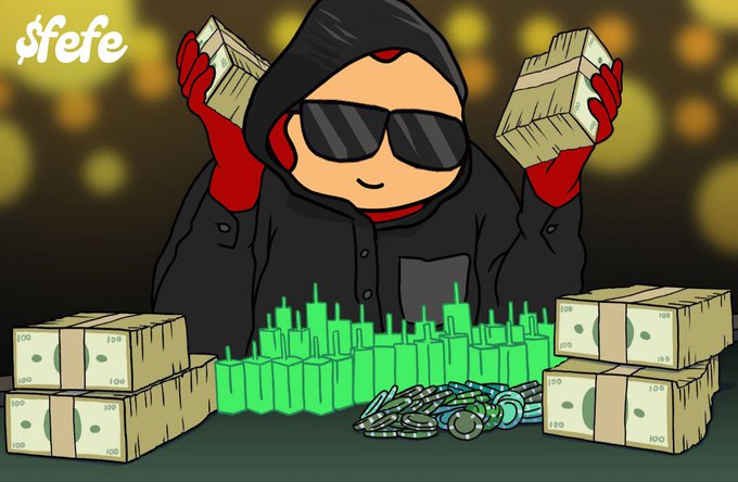 Fefe_ERC's tweet image. $FEFE can't stop winning.

The $PEPE killer with a mission.

Make ethereum and memecoins great again.