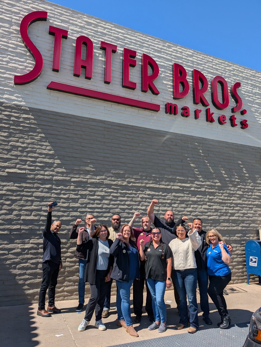We stand strong with our <a href="/ufcw324/">UFCW324</a> family in the fight for a fair contract at Stater Brothers. Make sure to follow @groceryworkersrising on how you can support our members during this fight for a fair contract. #UnionStrong