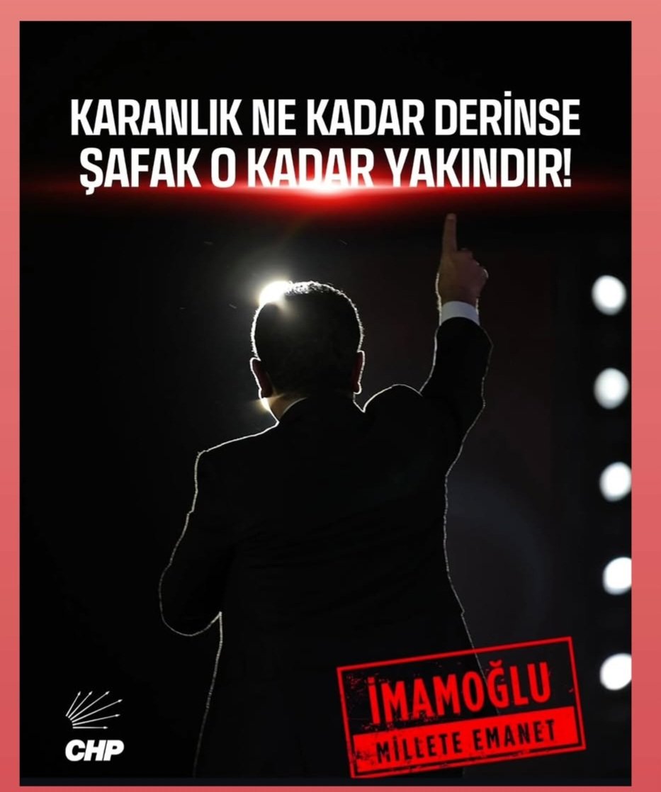 #İmamoğluMilleteEmanet