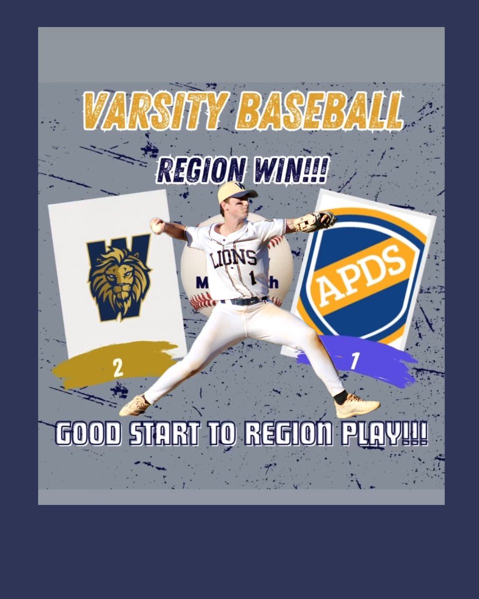 GeorgeChis22's tweet image. WCA moved up to GIAA in 2023. Last night we finally won our first Region game. Complete team effort. We start 4 freshmen and 1 senior. It has not been an easy road but so proud of this group.
3 innings 1B, 3 innings C & then came in to close the 7th with one on. 3 up 3 down.…