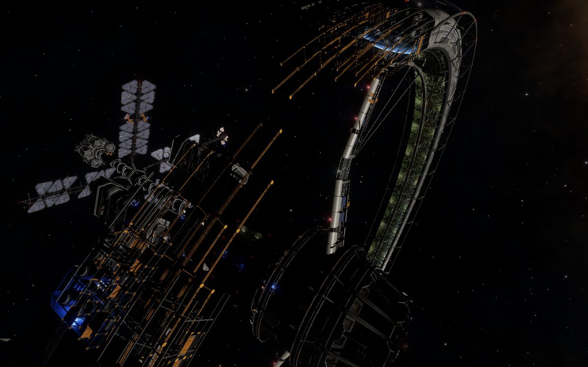 Cooperation - the first orbis station built by <a href="/ED_FHE/">Fusang Heavy Engineering (FHE)</a>, with me as the architect. With tremendous and invaluable help of <a href="/wibs3667/">Cmdr Wibs3667</a> and <a href="/CMDR_Knave/">#FHVY Knave</a>. Fully in service from tomorrow in Capricorni Sector QT-R b4-3.
#EliteDangerous 
PS. You can see the original name of the station ;)