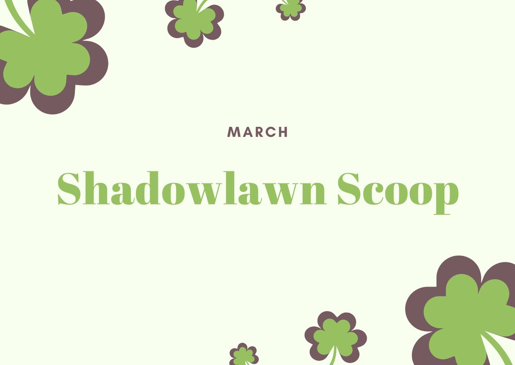 Read all about it!  The March edition of our school newsletter, the Shadowlawn Scoop, it out now.  Click the link below to catch up on all things Shadowlawn.

Link to Scoop:  secure.smore.com/n/yvaq4t