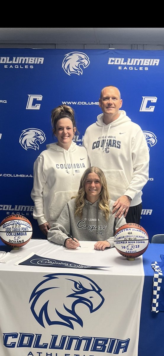 Samantha Schmuke (@samschmuke3) on Twitter photo Excited to announce my commitment to attend and play Basketball at Columbia College. <a href="/CCCougarsWBB/">Columbia College WBB</a> <a href="/Matty_Mo12/">Matt Moore</a> <a href="/JChavis15/">Jordan Chavis</a> Excited to announce my commitment to attend and play Basketball at Columbia College. <a href="/CCCougarsWBB/">Columbia College WBB</a> <a href="/Matty_Mo12/">Matt Moore</a> <a href="/JChavis15/">Jordan Chavis</a>