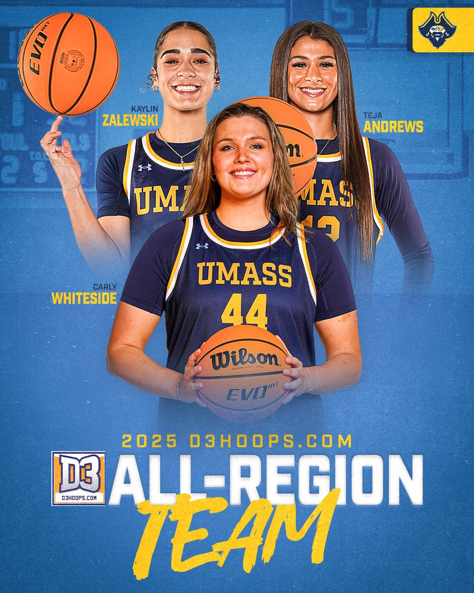 Three Corsairs Collect D3hoops.com All-Region Team Honors!🔥🙌

Release🔗: corsairathletics.com/news/2025/3/19…

#RollSairs🏴‍☠️