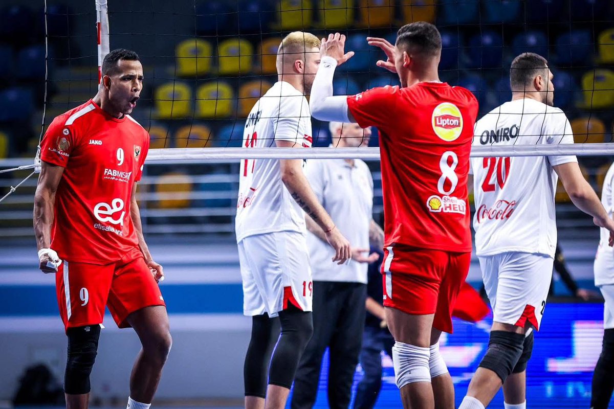 الف مبروك لرجال الأهلي 
الفوز على نادي الزمالك 3-0 ويتأهل لـ مواجهة بتروجيت في نهائي دوري الكرة الطائرة 🔥🦅