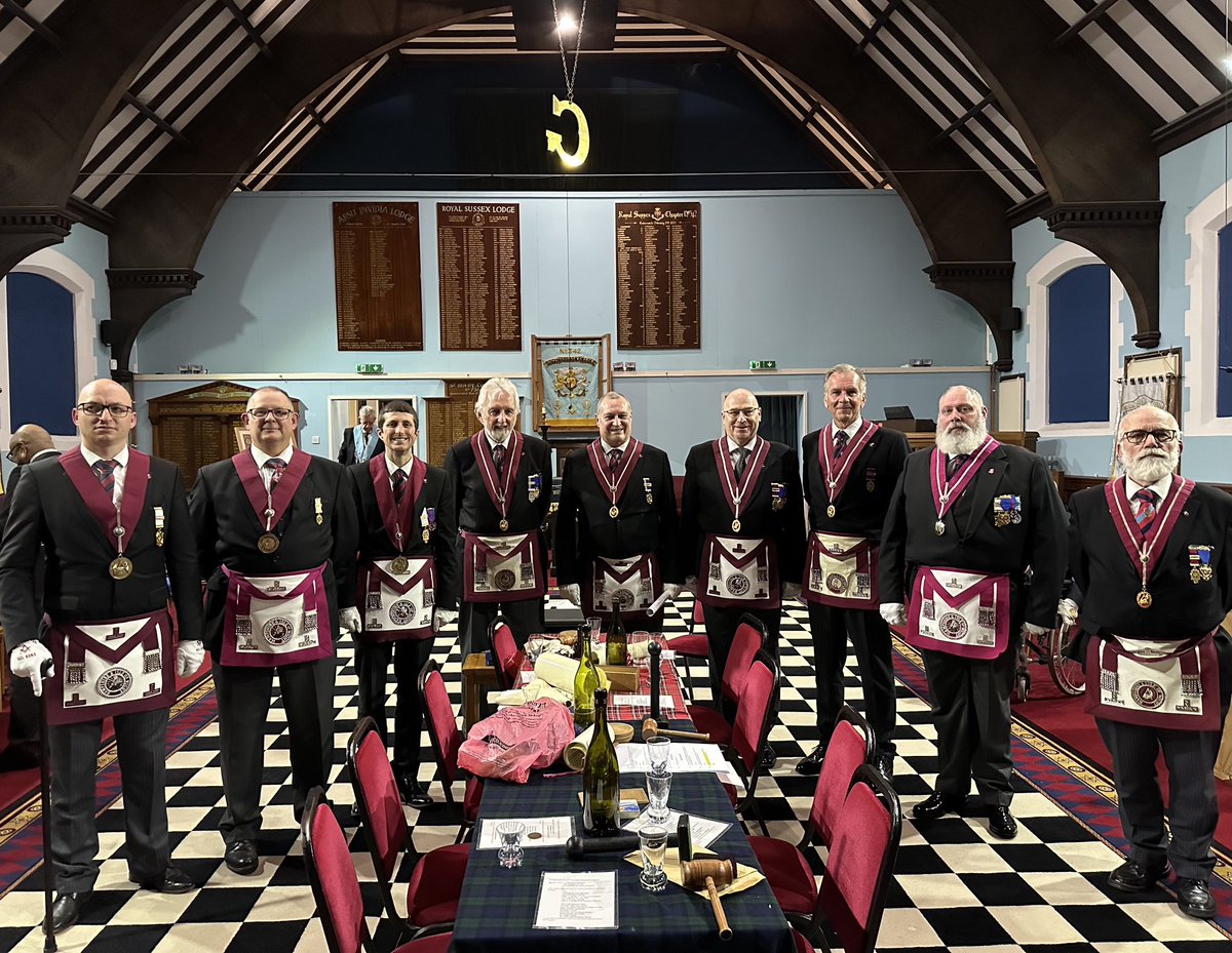 Members of the Hampshire and Isle of Wight Provincial Grand Stewards Lodge 9263 gave an excellent demonstration of the Atholl lecture this evening at the Royal Sussex Lodge 342 at the Purbrook Masonic Centre. The lecture was very well received by the brethren.