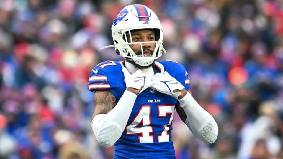 Christian Benford among CBs last season:

82.8 coverage grade (2nd)
0.51 yards per coverage snap allowed (3rd) 
5.3 yards per target outside (2nd)

When is he getting extended? 🤔