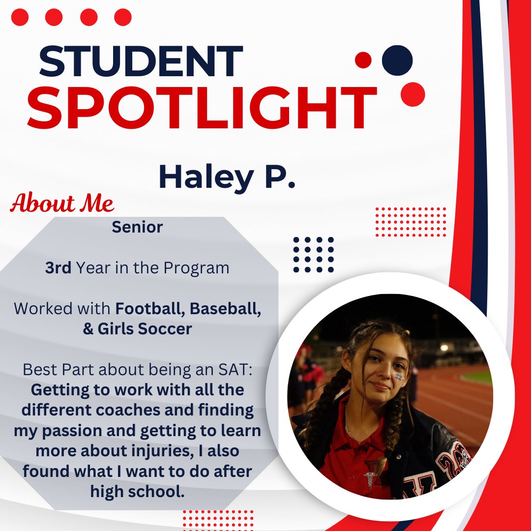 We want to spotlight our student athletic trainers for National Athletic Training Month 2025